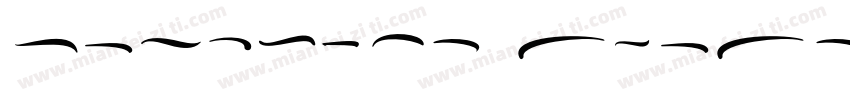 Barlouth Swash字体转换